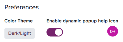 Portal Preferences
