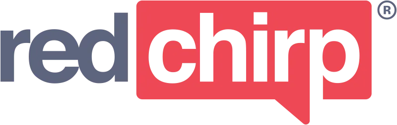 RedChirp SMS integration logo and branding