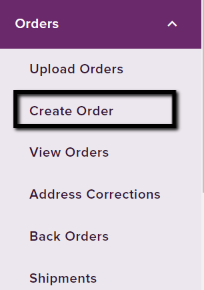 Create an Order