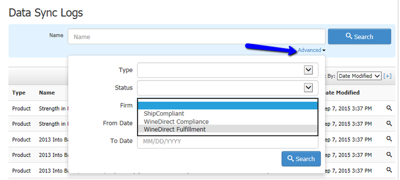 Advanced Data Sync Search