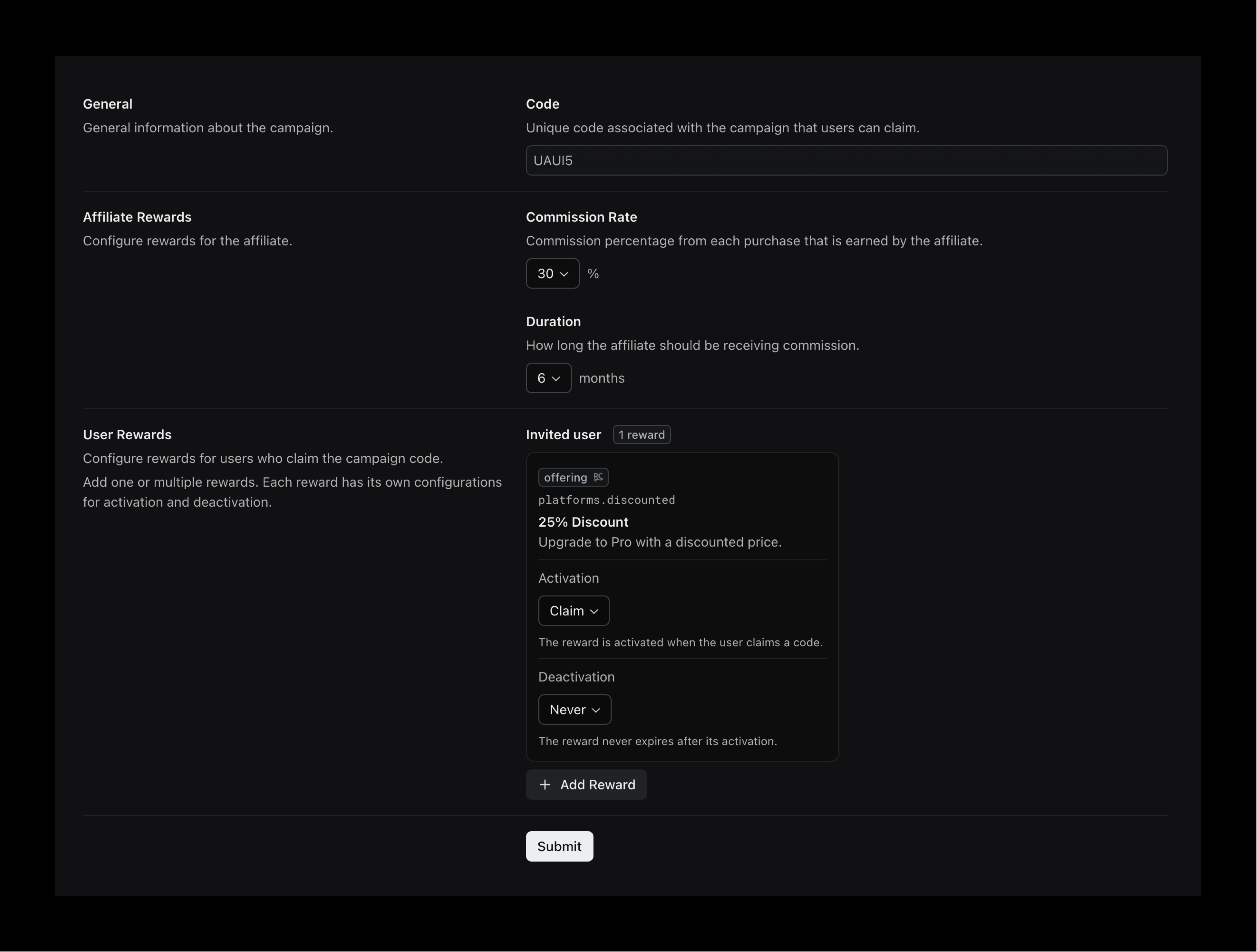 Affiliates Create
