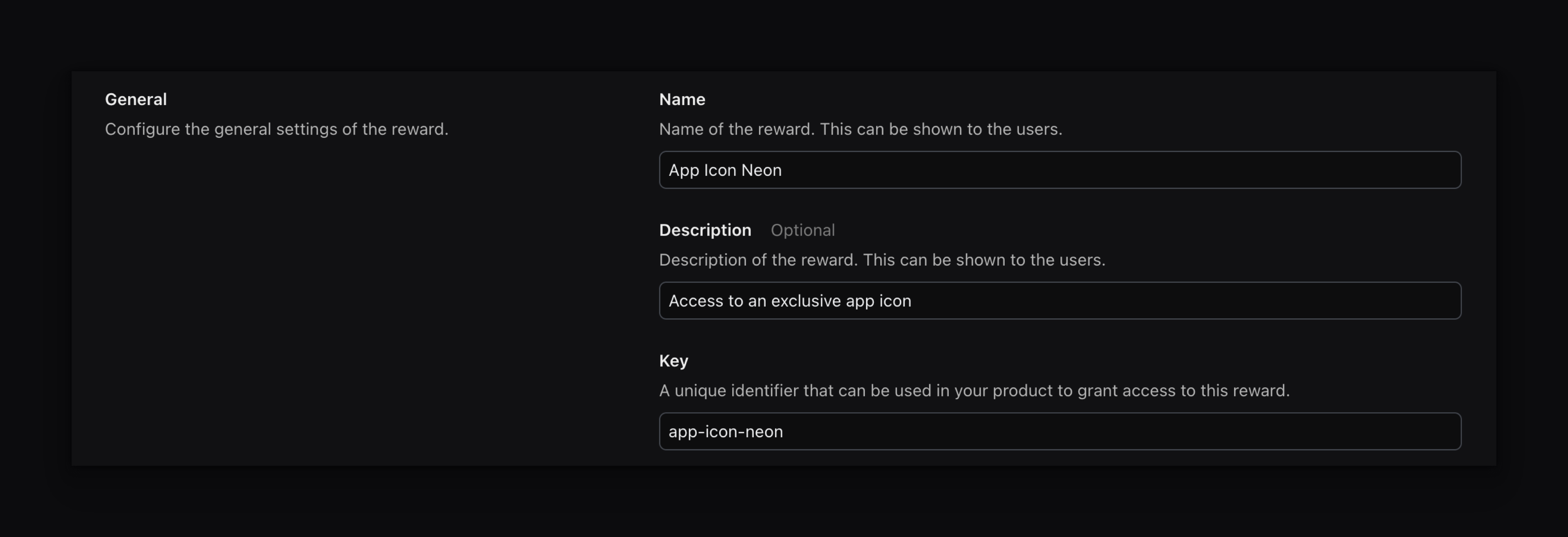 Reward General