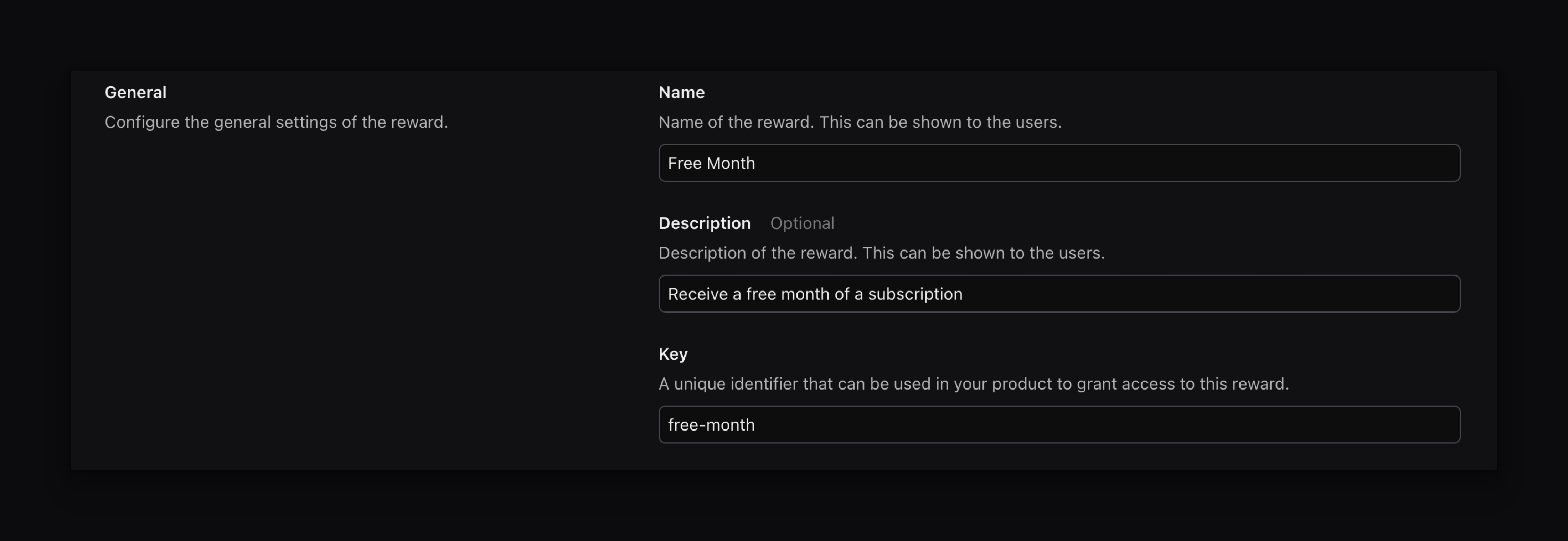 Reward General