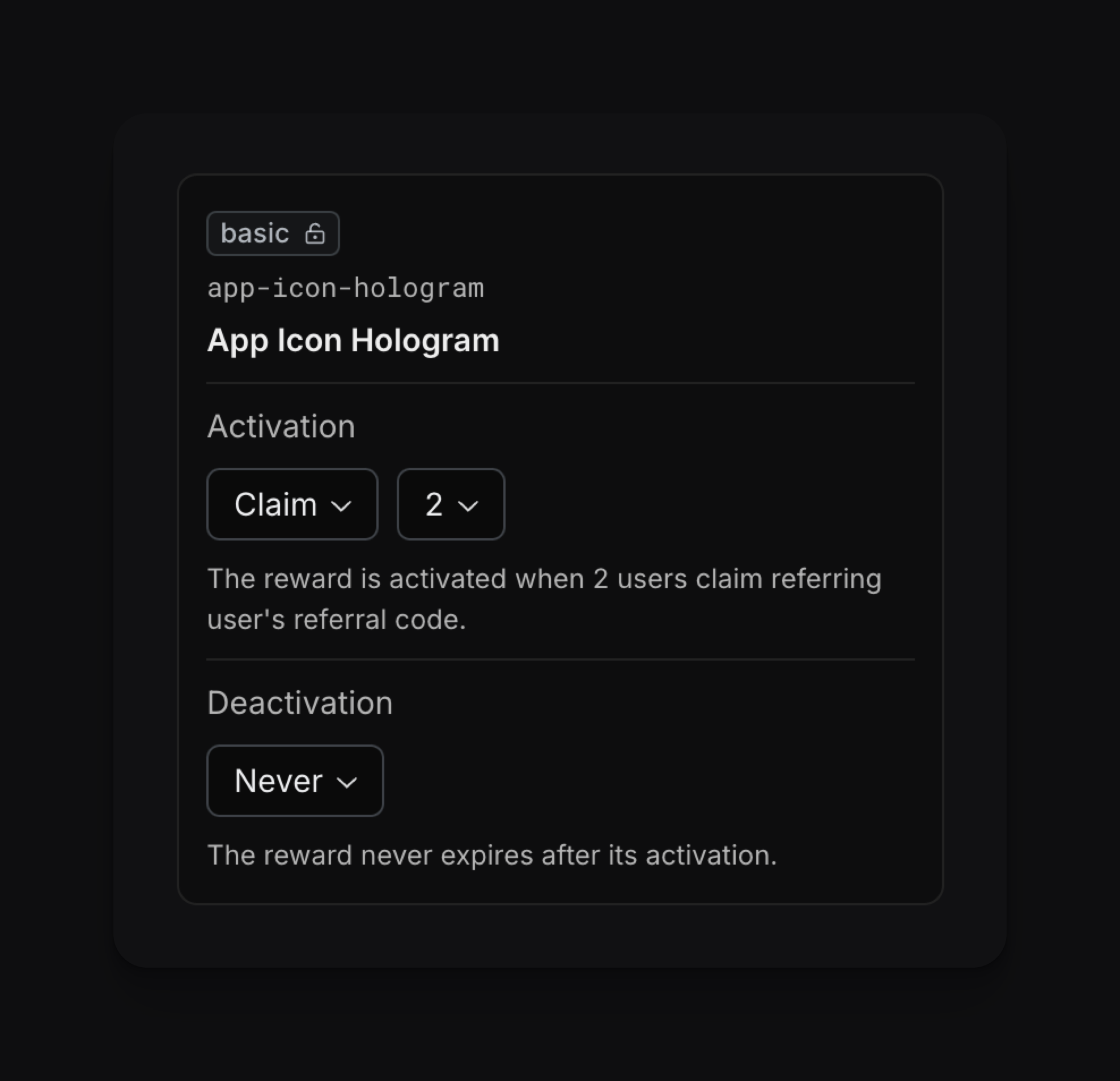 Create program