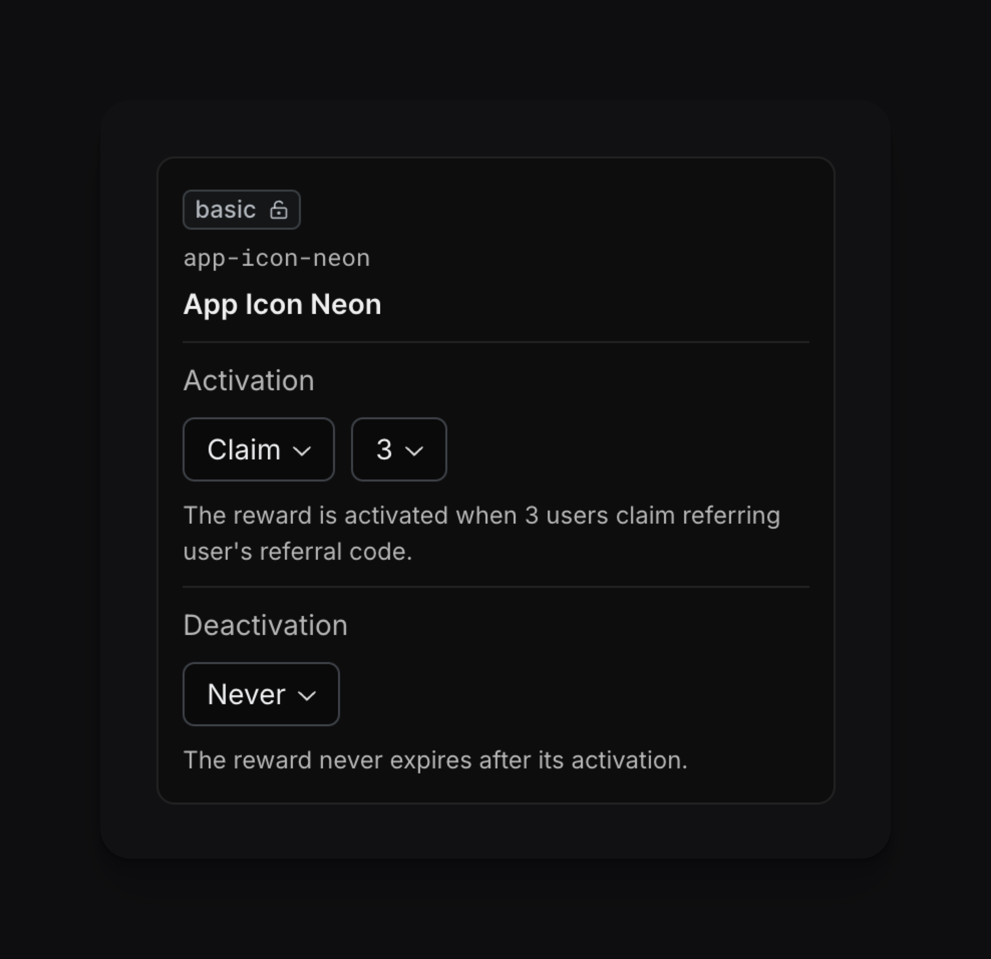 Create program