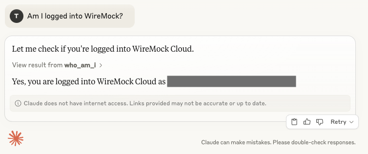 Confirm you are logged in via the CLI