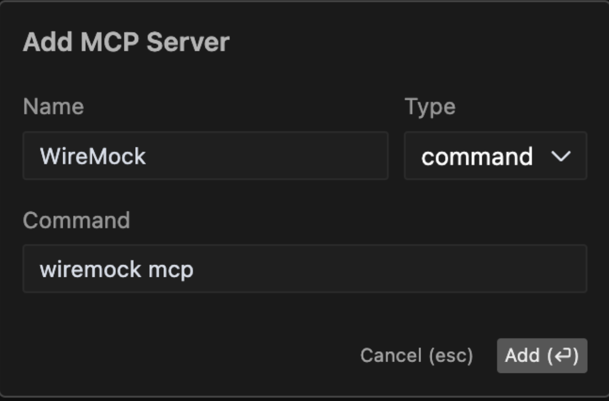 Configure MCP server