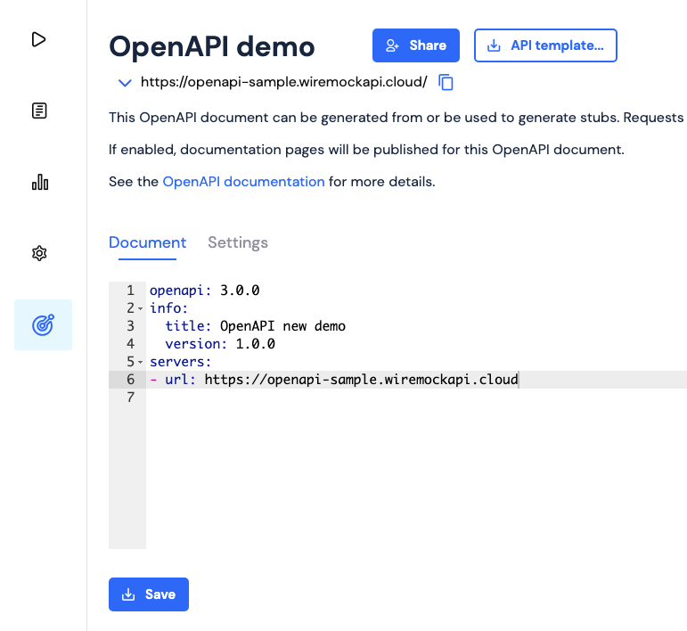 OpenAPI Mocking and Prototyping - WireMock Cloud