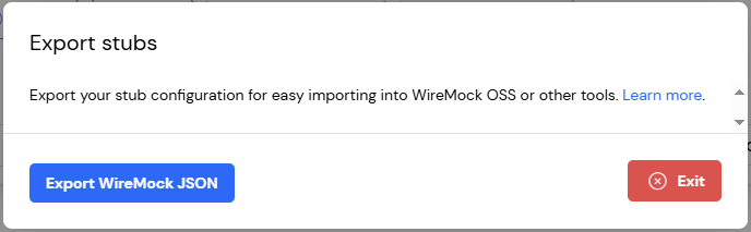Import & Export - WireMock - WireMock Cloud