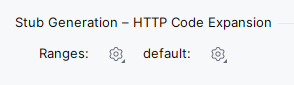 HTTP code expansion settings