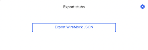 Export dialog