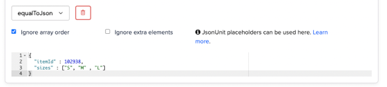 Json Ignore Request Matching - Matching JSON requests - WireMock Cloud