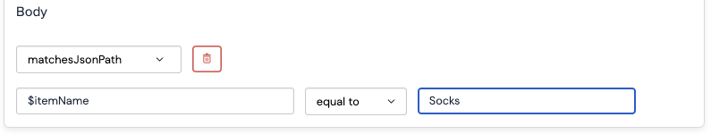 JSONPath with equal to