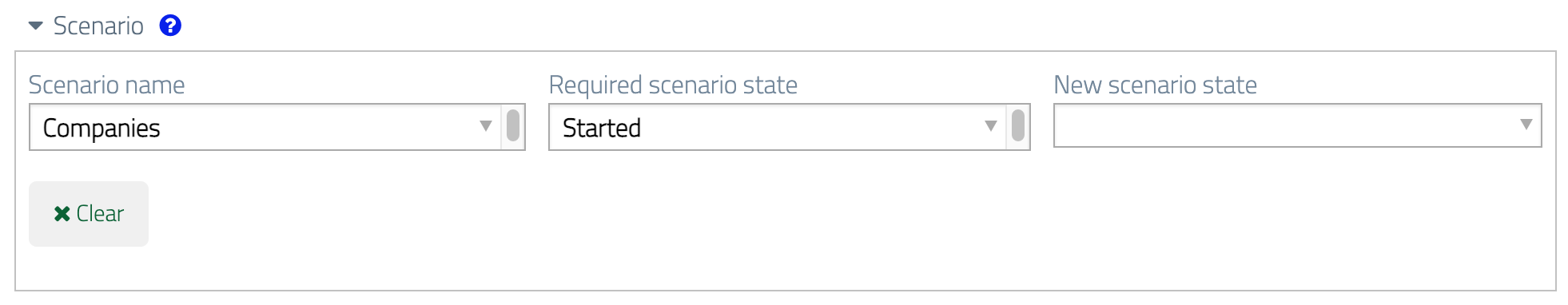 Companies scenario 1