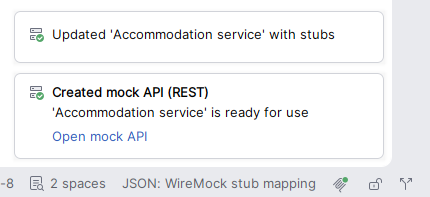 WireMock Cloud create REST mock API completed