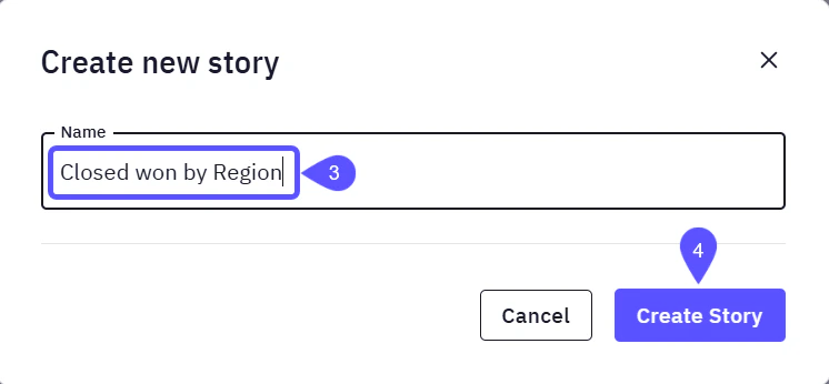 Create Stories from the Story Editor