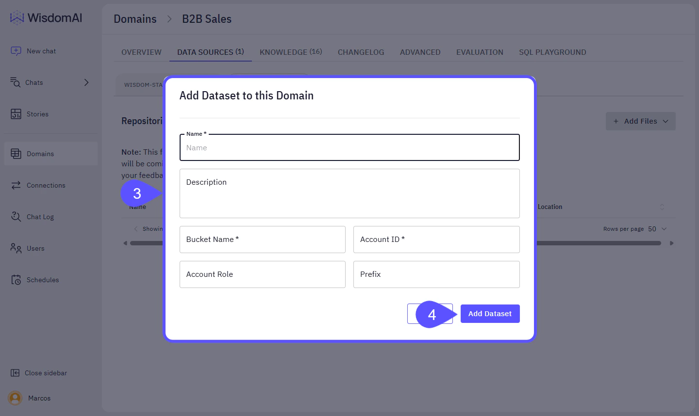 image showing how to connect a repository