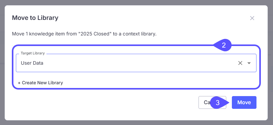 NEW Add Knowledge Steps