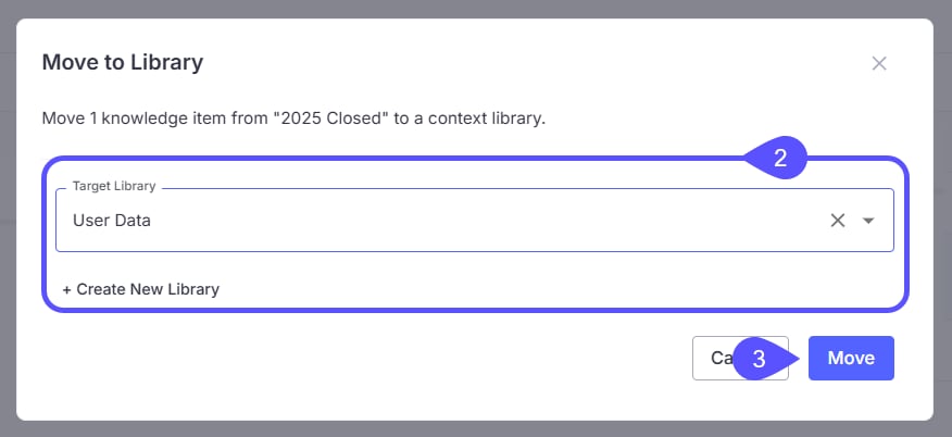 NEW Add Knowledge Steps