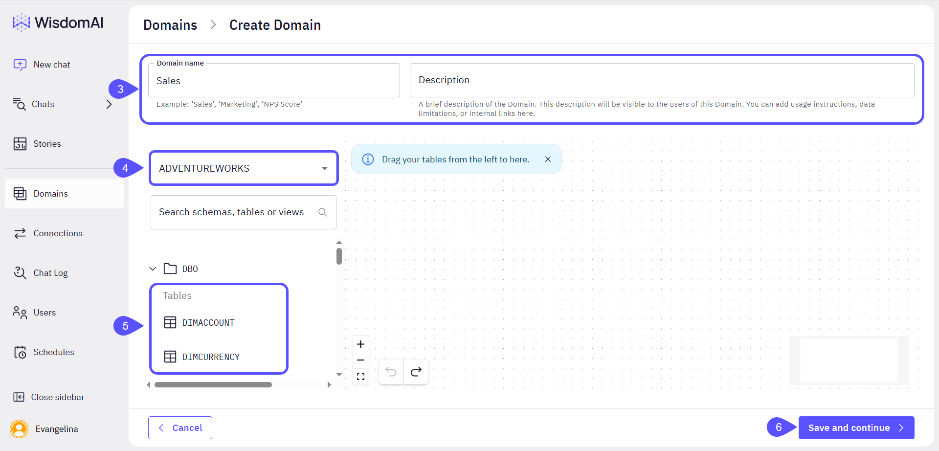 Create a Domain