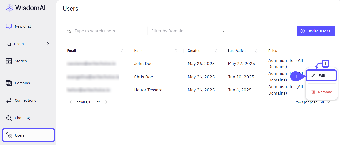 Image showing the Edit Option