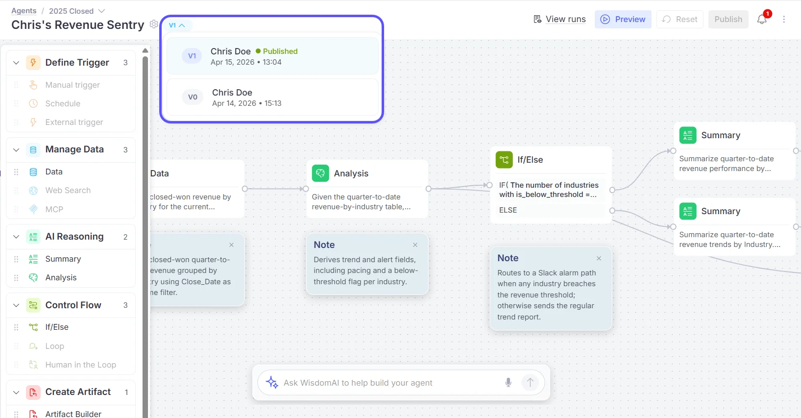 Agent Versioning 01