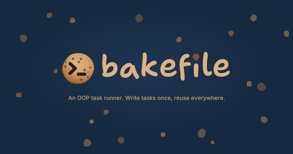 An OOP task runner. Write tasks once, reuse everywhere.