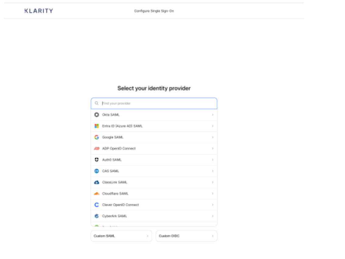 The Okta SAML configuration step of the Within SSO setup wizard, showing the guided steps to create a SAML integration in the Okta admin console.