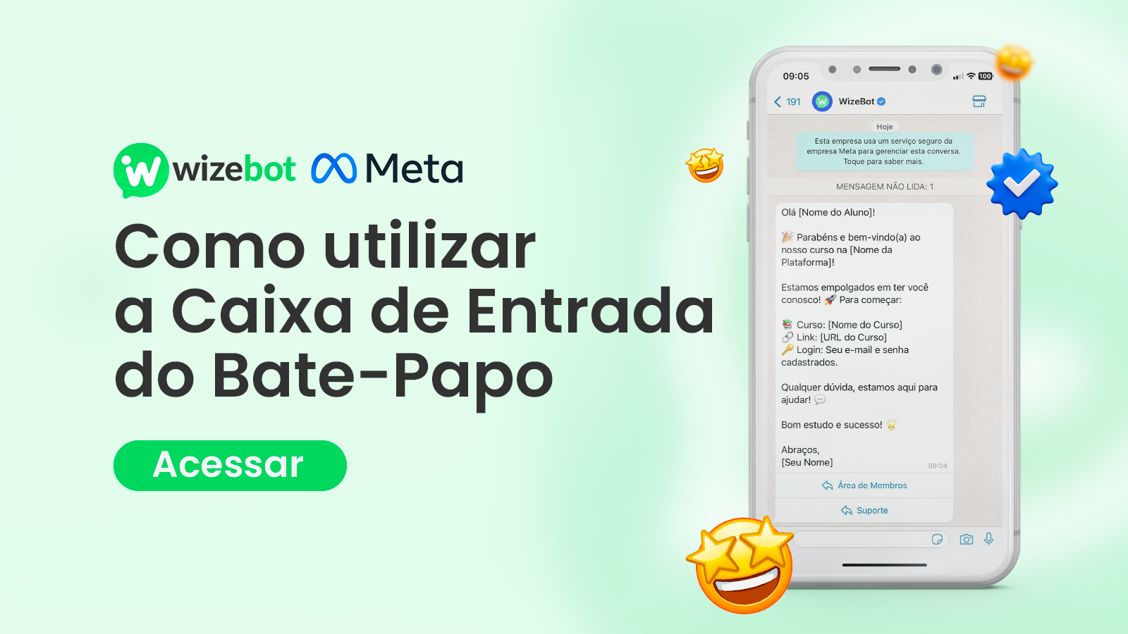 Caixa de Entrada do Bate-Papo na Wizebot