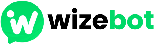 Logo da WizeBot - Plataforma de automação de WhatsApp Business com API Oficial da Meta