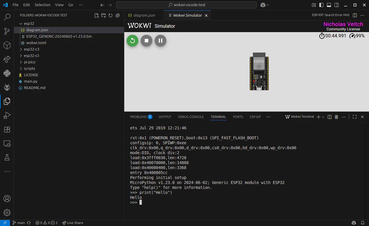 Running the demo code