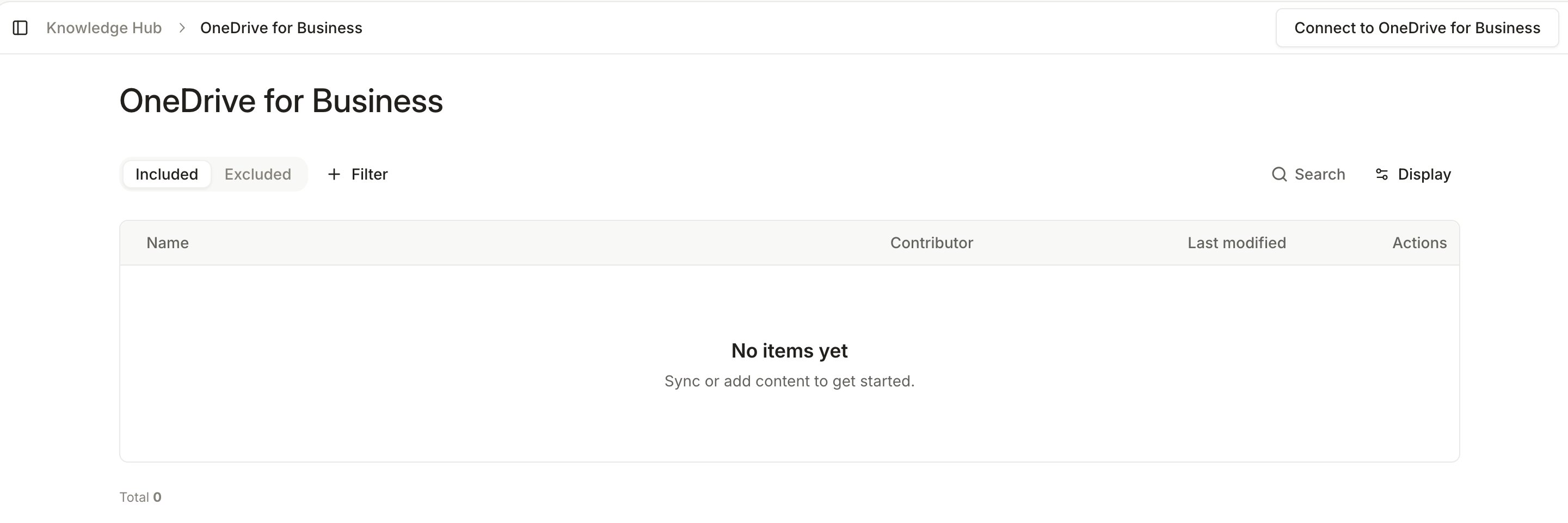 The Onedrive page in Wolfia