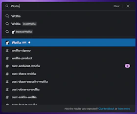 Finding Wolfia in Slack