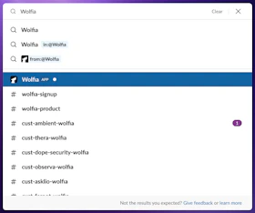 Finding Wolfia in Slack
