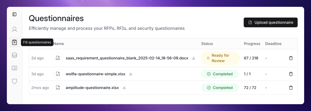 Wolfia web dashboard