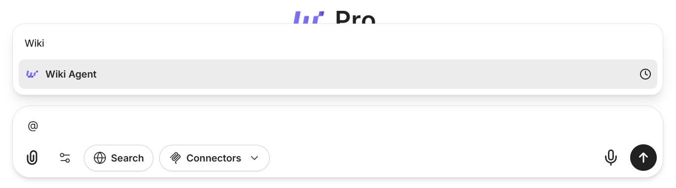 Example of using an agent in a conversation