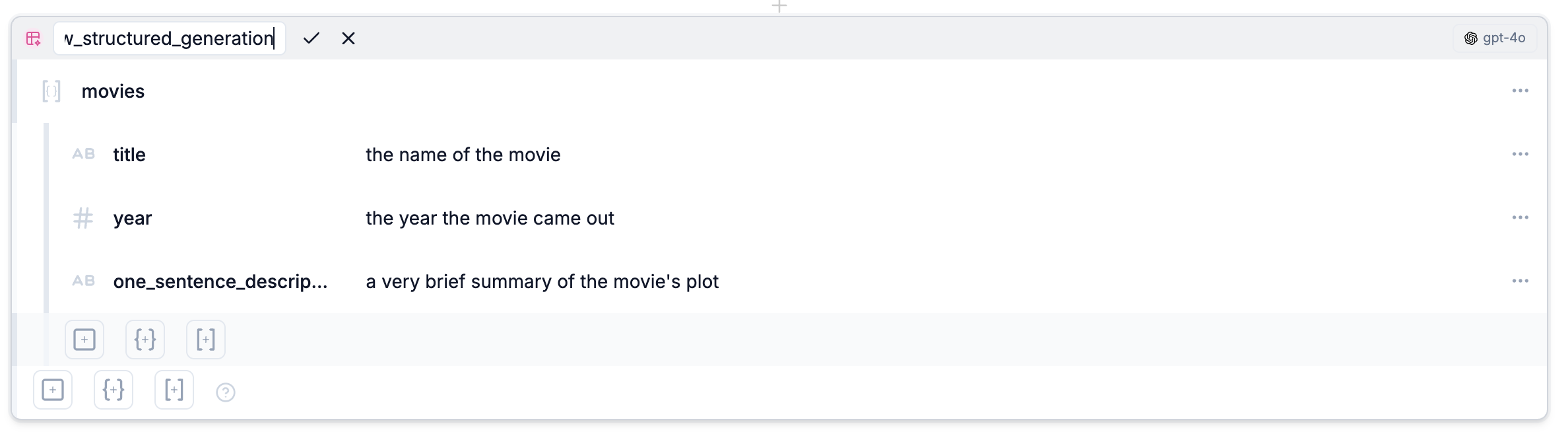 Structured Generation Name Editor Pn
