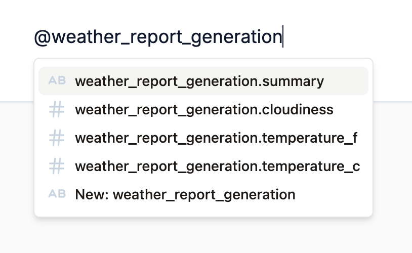 Structured Generation Output