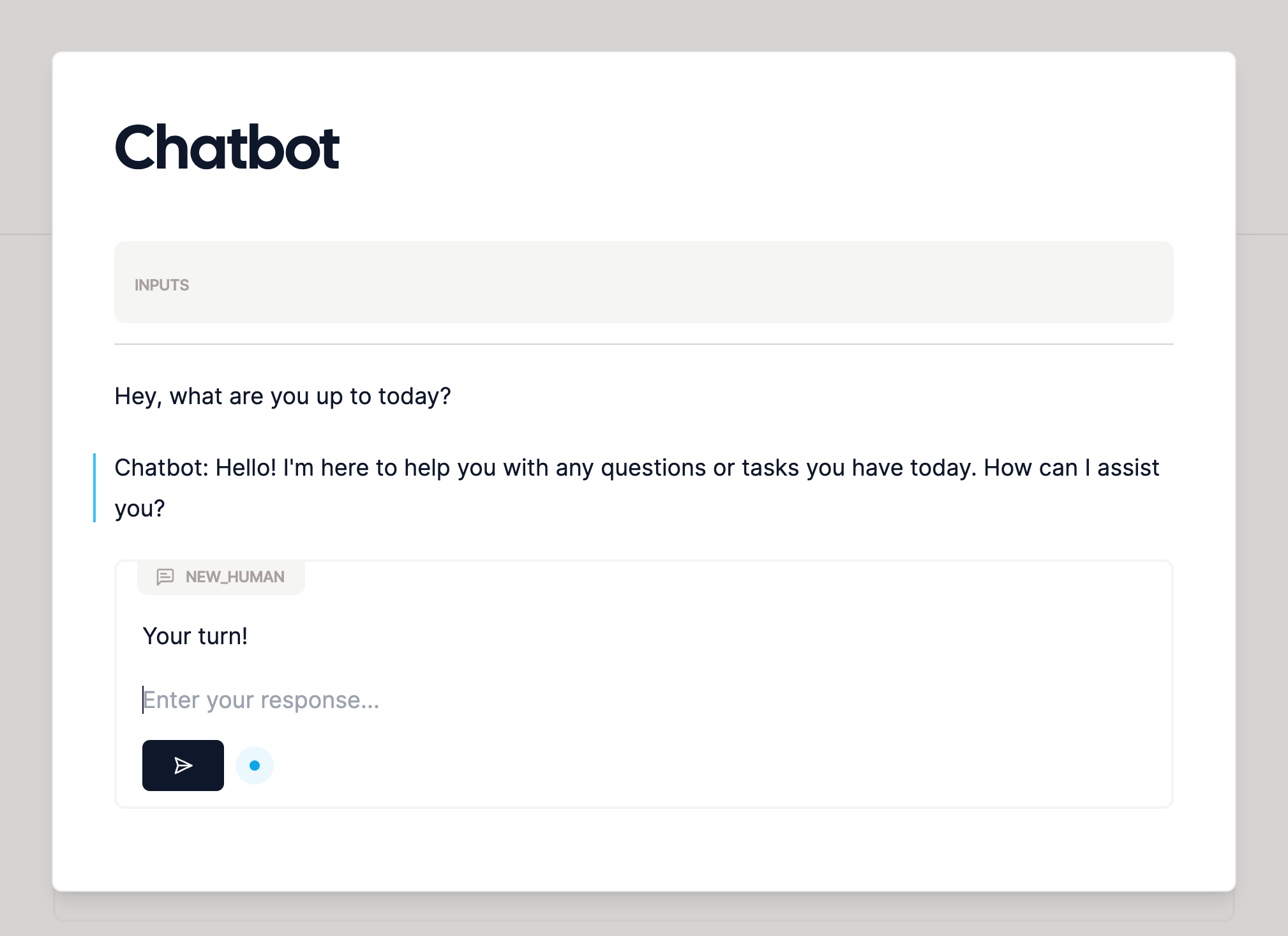 Chatbot Demo