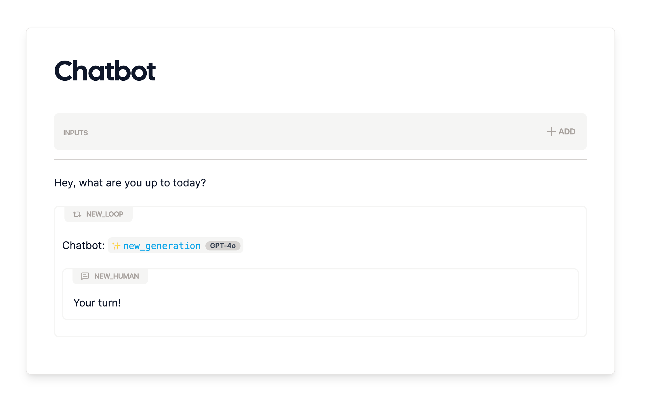 Chatbot indicator