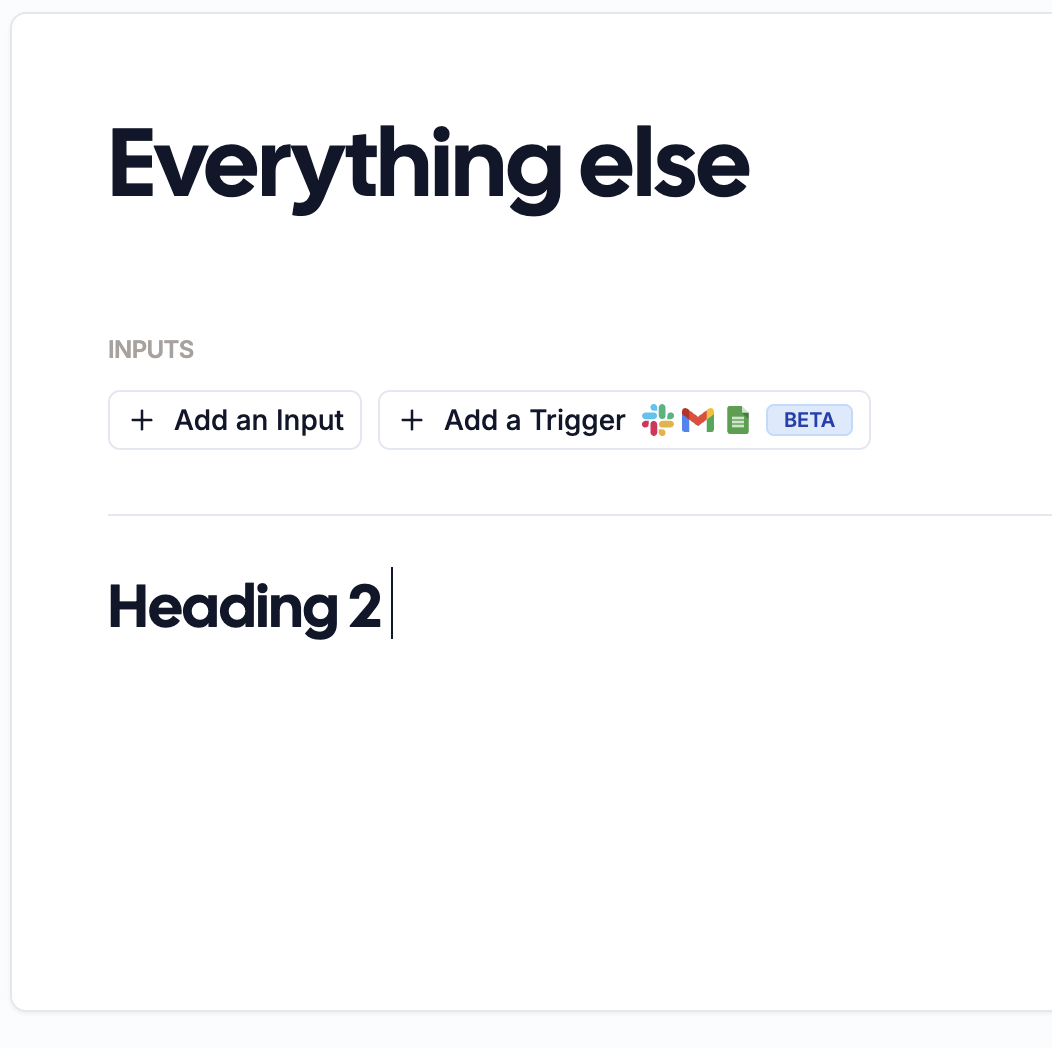 Formatting Heading Two Pn