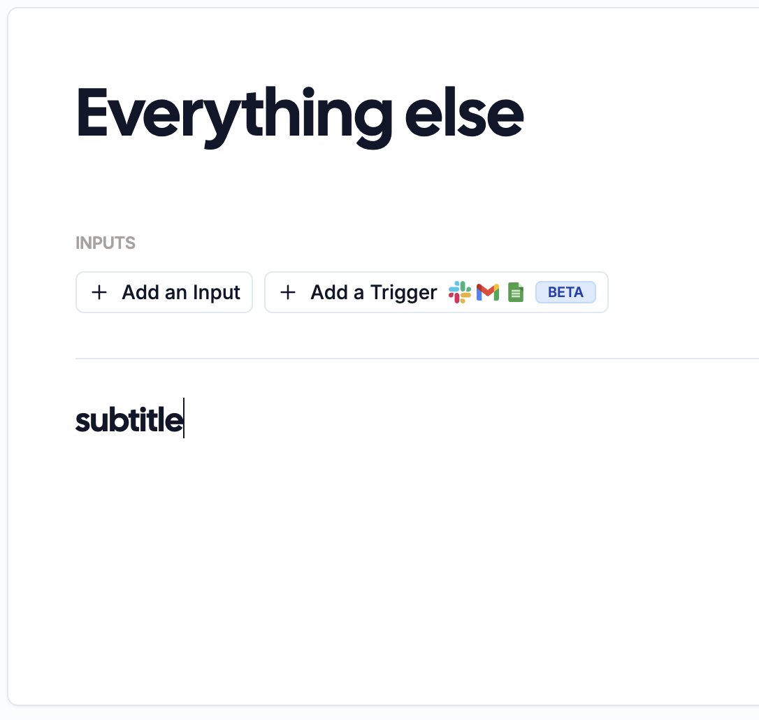 Formatting Subtitle Pn