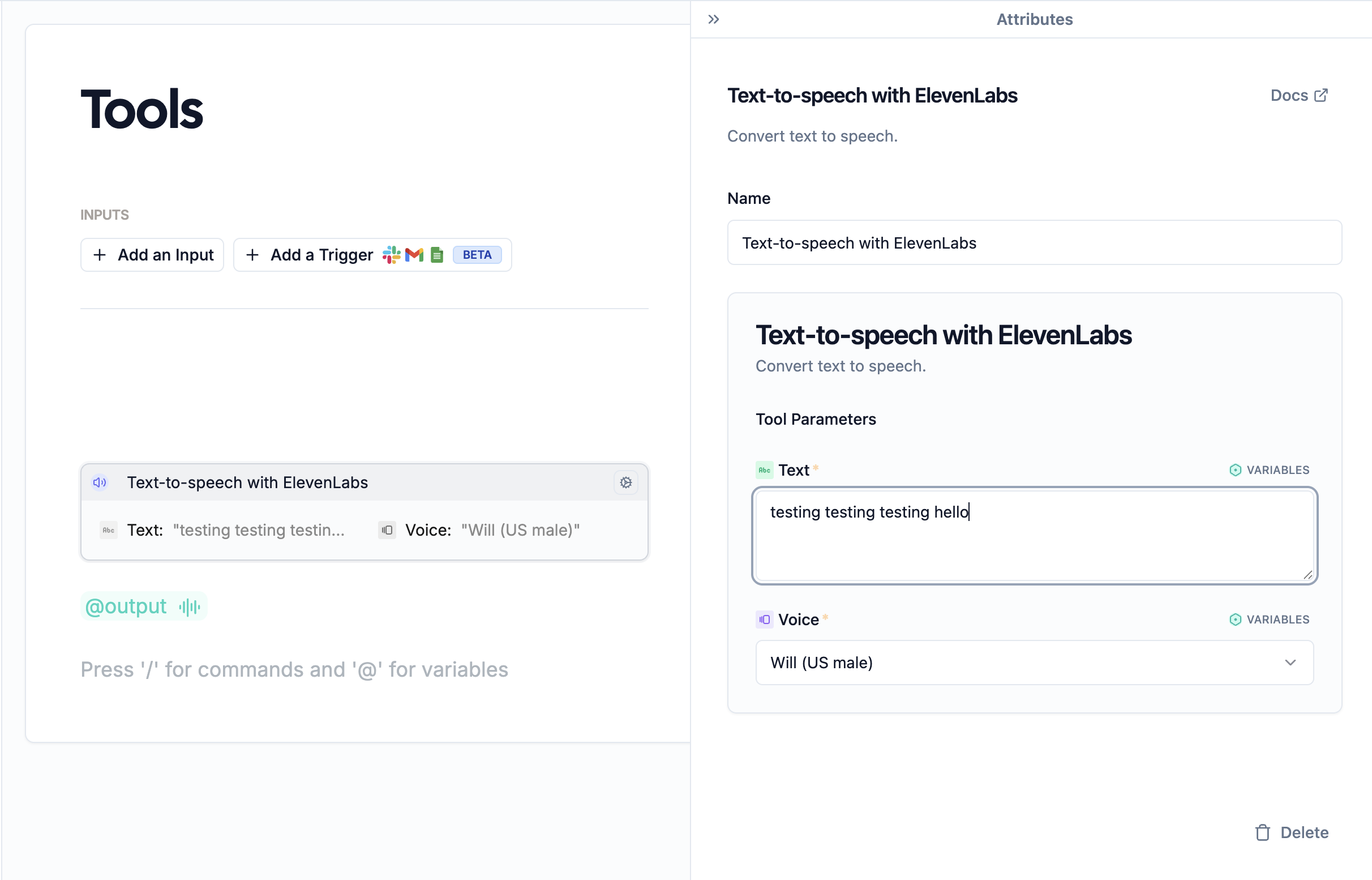 Tools Text To Speecj Pn