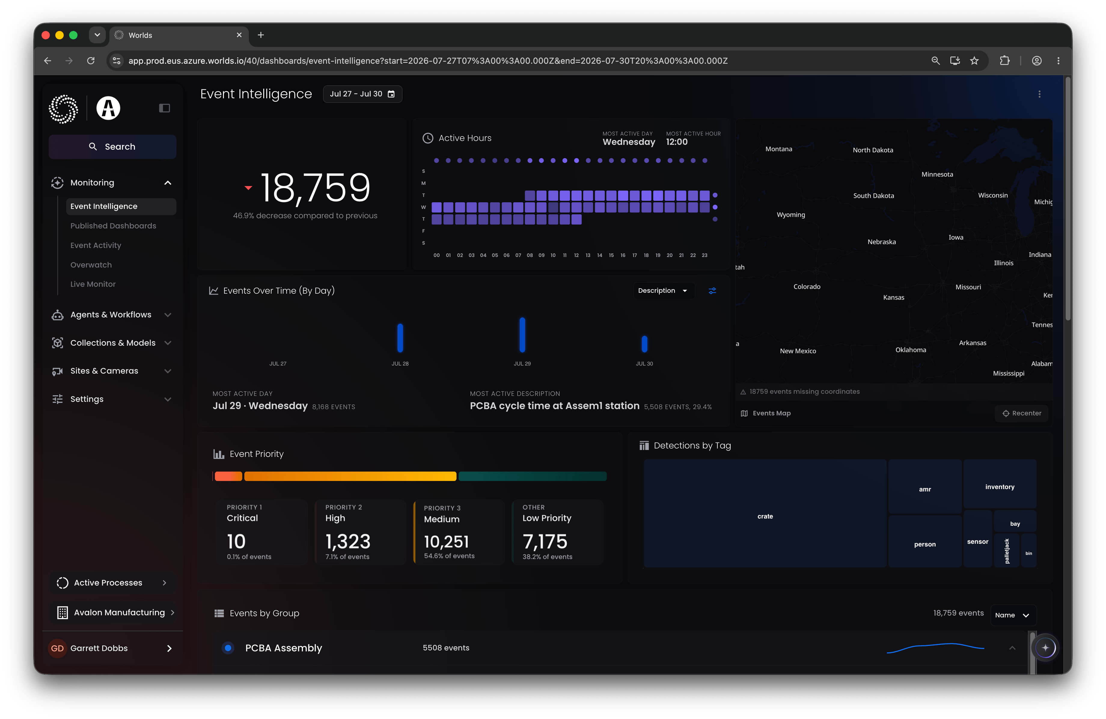 Worlds Landing Page