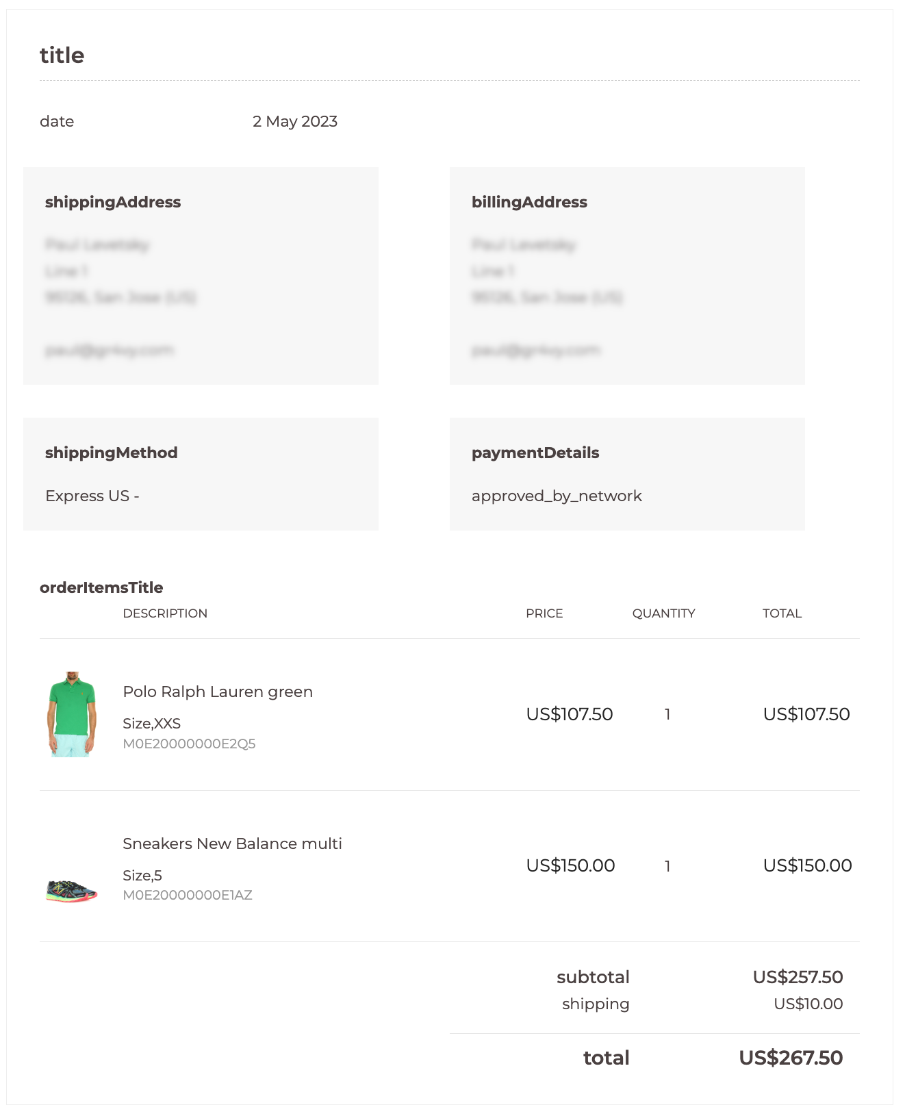 My Orders