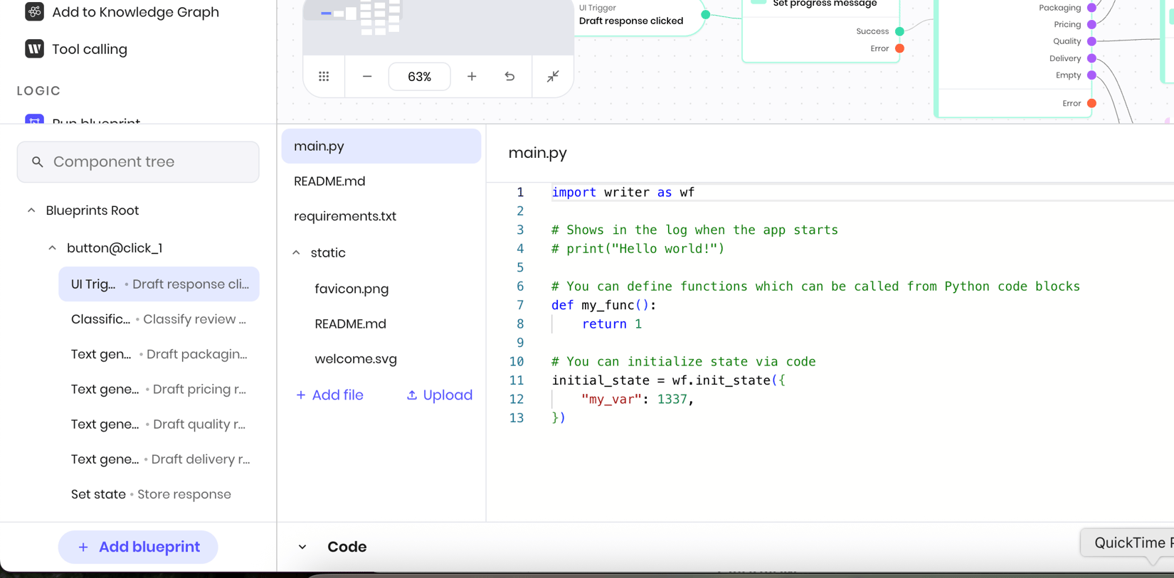 Learn about Agent Builder - Writer AI Studio