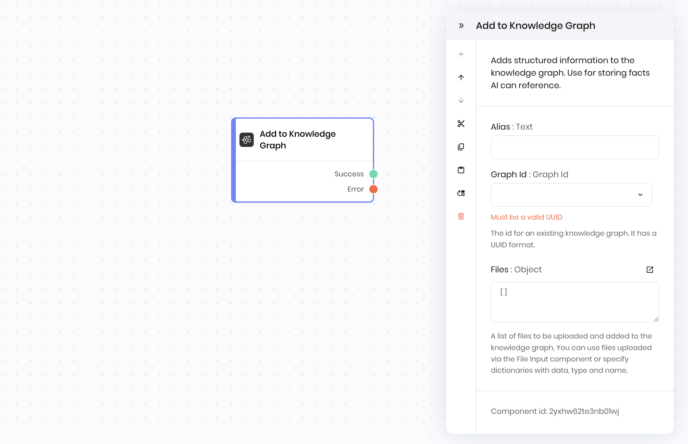Add to Knowledge Graph - Writer AI Studio