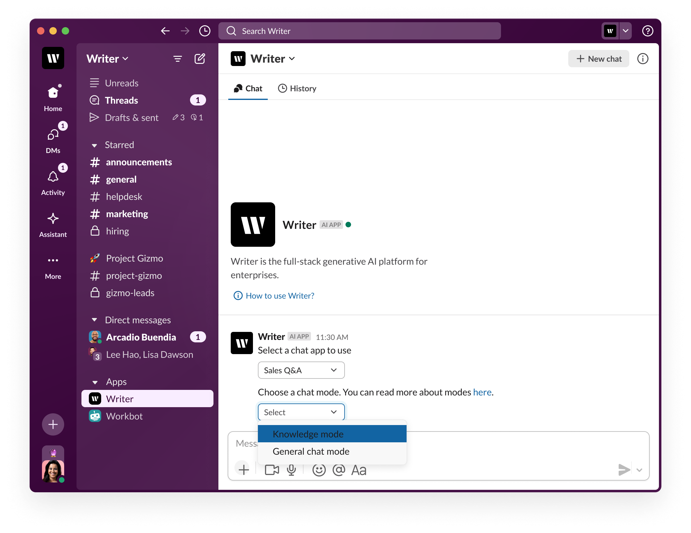 Return to Slack