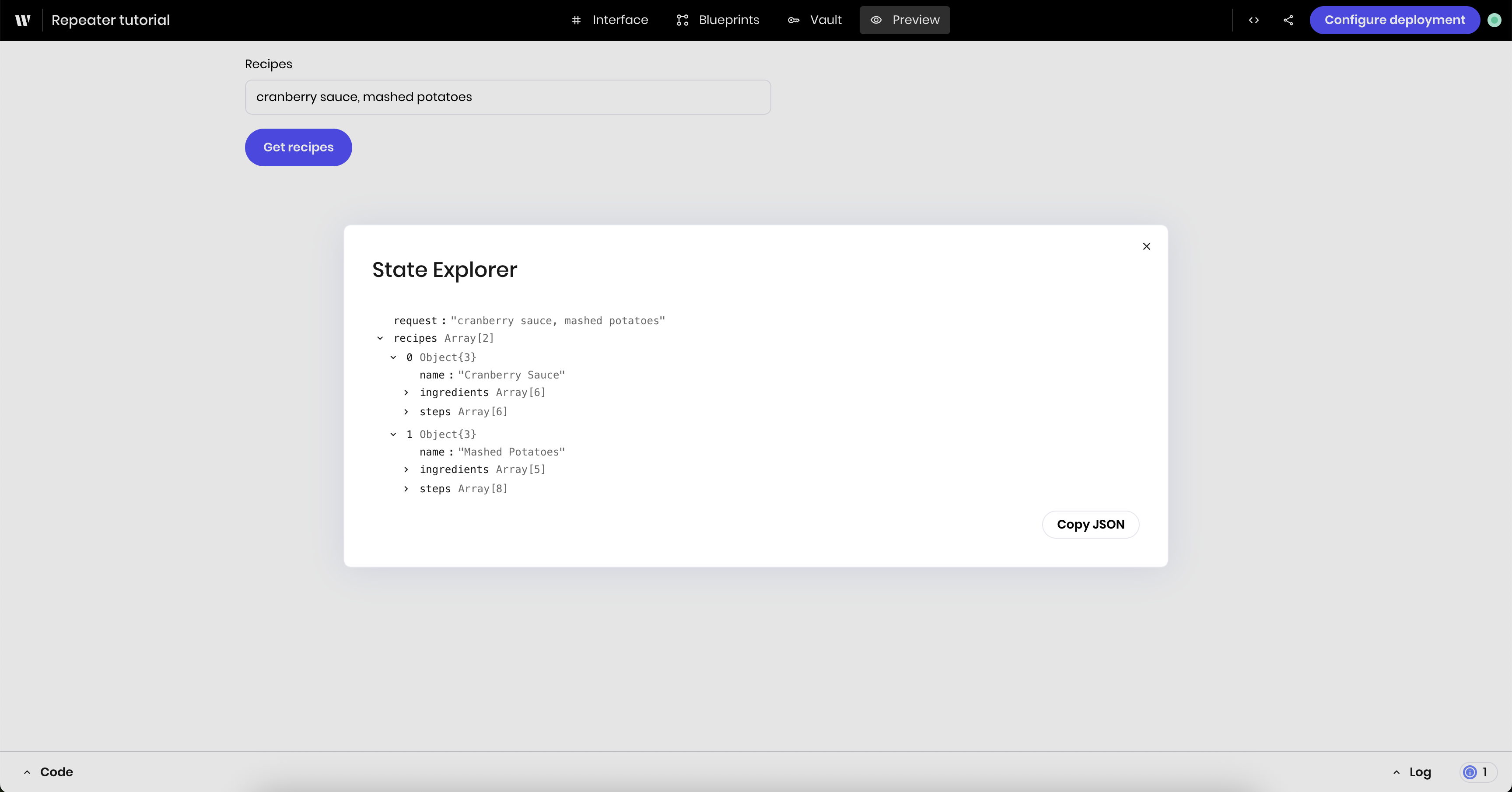 State variables
