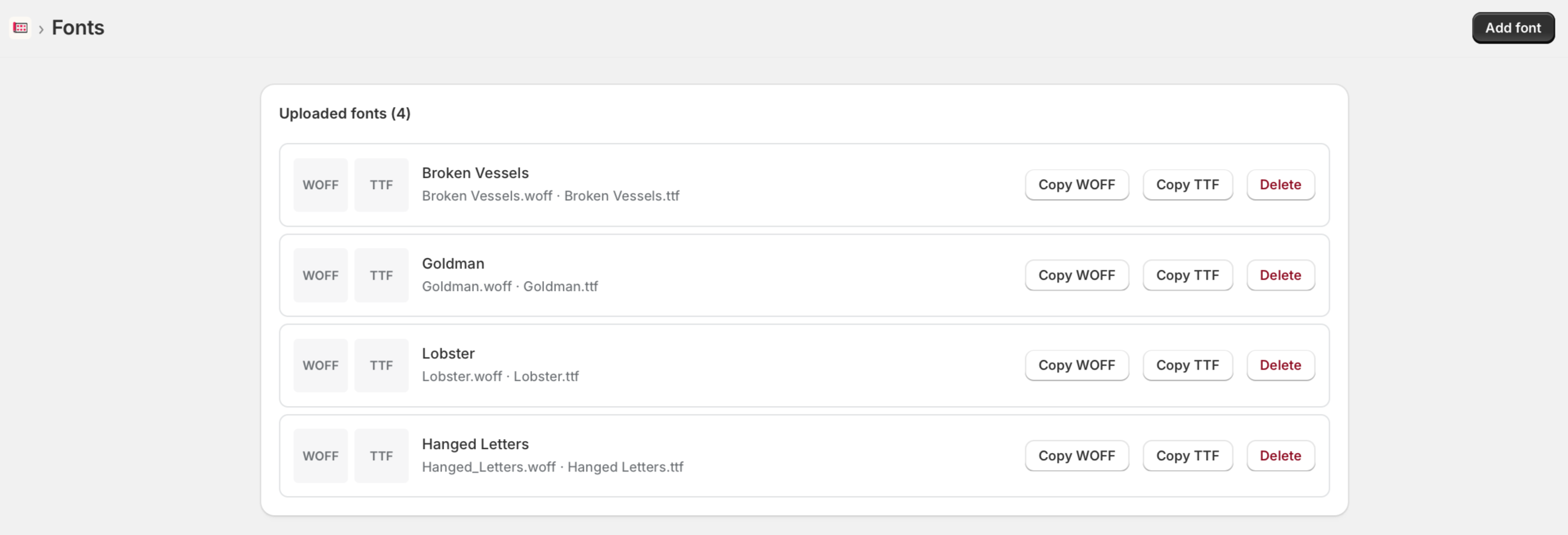 Ss Fonts 1